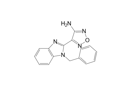4-(1-Benzyl-1H-benzoimidazol-2-yl)-furazan-3-ylamine