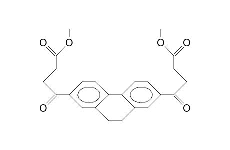 9,10-Dihydro.gamma.,.gamma.'-2,7-phenanthrylene-dibutanoic acid, methyl ester