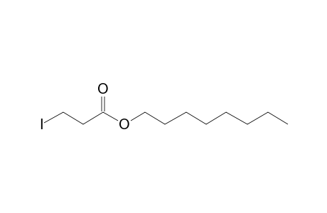 Propionic acid, 3-iodo-, octyl ester