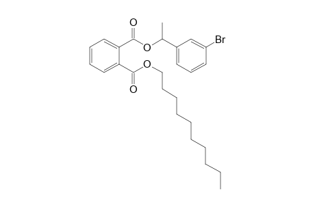 Phthalic acid, 1-(3-bromophenyl)ethyl decyl ester