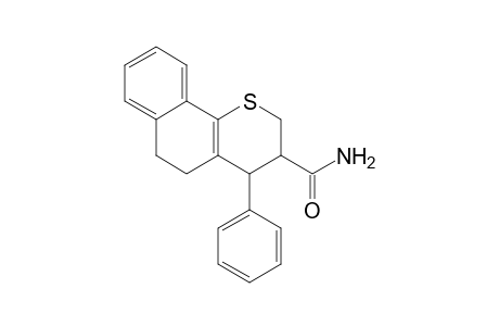 2H-Naphtho[1,2-b]thiopyran-3-carboxamide, 3,4,5,6-tetrahydro-4-phenyl-