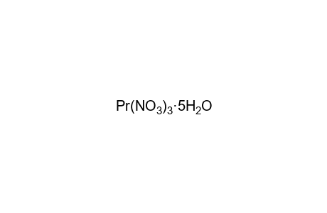 praseodymium nitrate, pentahydrate