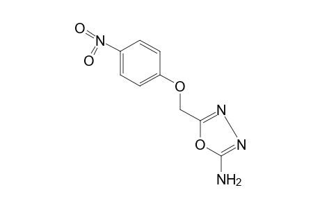 2-AMINO-5-[(p-NITROPHENOXY)METHYL]-1,3,4-OXADIAZOLE