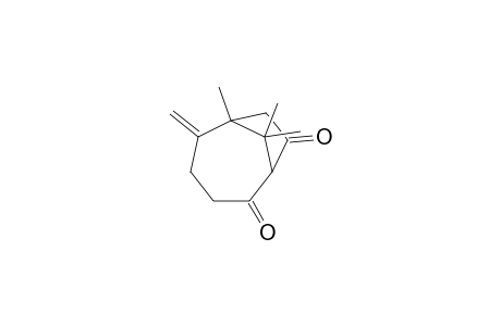 5-Methylene-6,9,9-trimethylbicyclo[4.2.1]nonane-2.8-dione