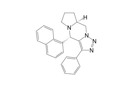 4S,8aS)-4-(naphthalen-1-yl)-3-phenyl-4,6,7,8,8a,9-hexahydropyrrolo[1,2-a][1,2,3]triazolo[1,5-d]pyrazine