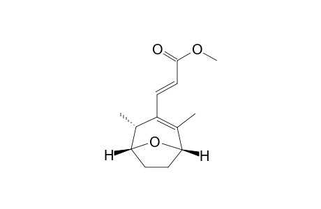 (1R,2R,5S)-Methyl (E)-3-[2,4-Dimethyl-8-oxabicyclo[3.2.1]oct-2-en-3-yl]propenoate