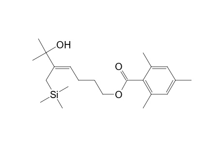 Benzoic acid, 2,4,6-trimethyl-, 6-hydroxy-6-methyl-5-[(trimethylsilyl)methyl]-4-heptenyl ester, (Z)-
