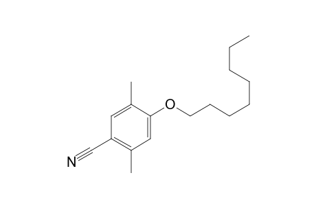2,5-dimethyl-4-octoxybenzonitrile