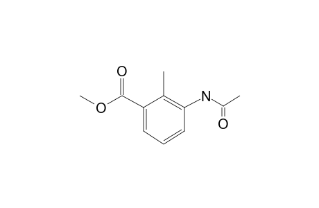 Methyl 3-amino-2-methylbenzoate, N-acetyl-