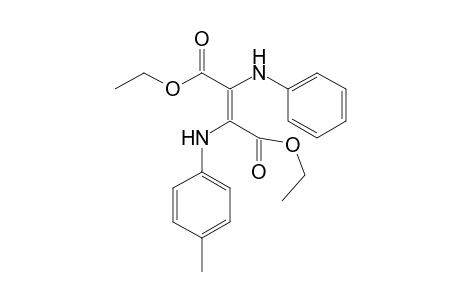 2-Butenedioic acid, 2-[(4-methylphenyl)amino]-3-(phenylamino)-, diethyl ester