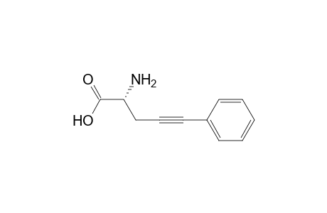 (2R)-2-Amino-5-phenyl-4-pentynoic acid
