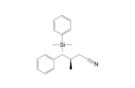 (3R,4R)-4-[dimethyl(phenyl)silyl]-3-methyl-4-phenyl-butanenitrile