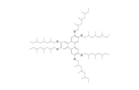 2,3,6,7,10,11-hexakis[(2',4',6'-Trimethyloctyl)oxy]-triphenylene