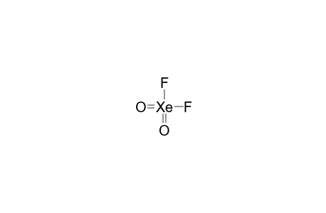 Xenon fluoride oxide (XeF2O2), (T-4)-