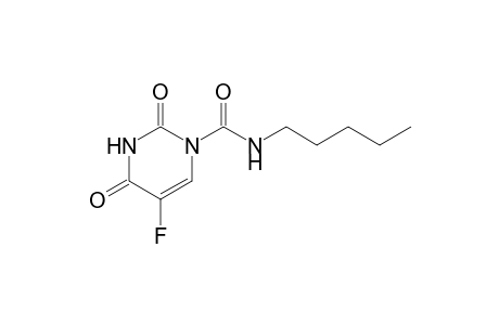 3,4-dihydro-2,4-dioxo-5-fluoro-N-pentyl-1(2H)-pyrimidinecarboxamide