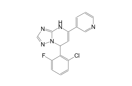 7-(2-chloro-6-fluorophenyl)-5-(3-pyridinyl)-4,7-dihydro[1,2,4]triazolo[1,5-a]pyrimidine