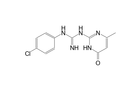 guanidine, N-(4-chlorophenyl)-N'-(1,6-dihydro-4-methyl-6-oxo-2-pyrimidinyl)-