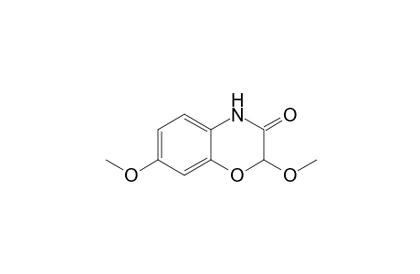 2H-1,4-Benzoxazin-3(4H)-one, 2,7-dimethoxy-