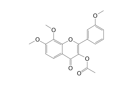 3-(Acetyl)oxy-7,8,3'-trimethoxyflavone