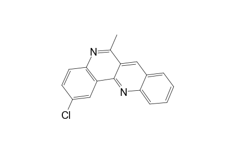 Dibenzo[b,h][1,6]naphthyridine, 2-chloro-6-methyl-