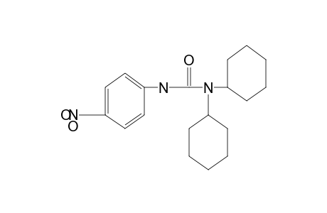 1,1-dicyclohexyl-3-(p-nitrophenyl)urea