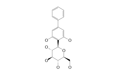3,5-DIHYDROXYBIPHENYL-4-C-BETA-GLUCOPYRANOSIDE;CALOPHYMEMBRANSIDE_A