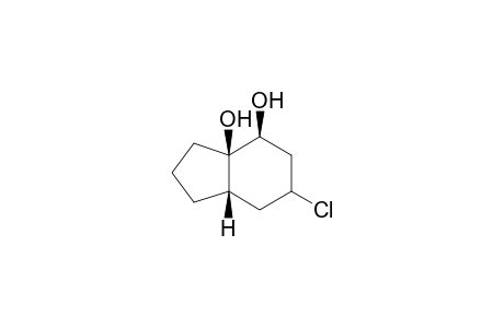 1.Beta,3.alpha,4a.beta.,7a.beta.-(+-)-3-Chlorobicyclo[4.3.0]nonane-1,7-diol