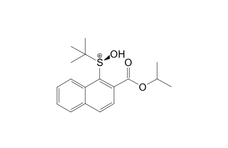 Isopropyl (R)-(+)-1-(tert-butyl)sulfinyl)naphthalene-2-carboxylate