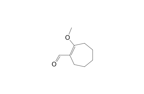 1-Cycloheptene-1-carboxaldehyde, 2-methoxy-