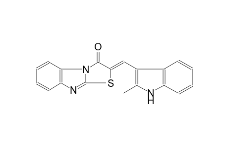 thiazolo[3,2-a]benzimidazol-3(2H)-one, 2-[(2-methyl-1H-indol-3-yl)methylene]-, (2Z)-