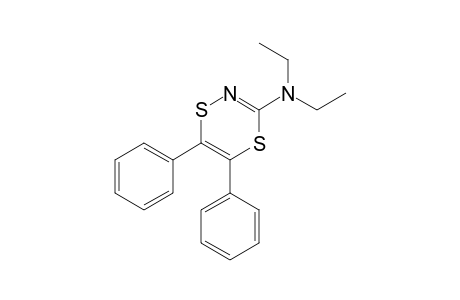 3-Diethylamino-5,6-diphenyl-1,4,2-dithiazine