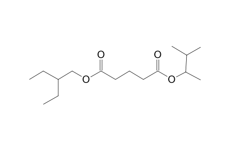 Glutaric acid, 3-methylbut-2-yl 2-ethylbutyl ester