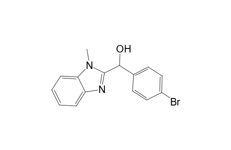 2-Benzimidazolemethanol, .alpha.-(p-bromophenyl)-1-methyl-
