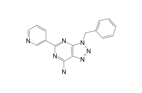 7-AMINO-3-BENZYL-5-(3'-PYRIDYL)-3H-1,2,3-TRIAZOLO-[4.5-D]-PYRIMIDINE