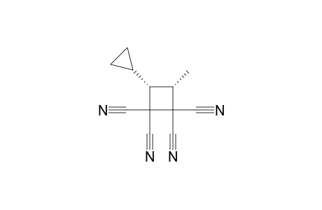 cis-4-Methyl-3-cyclopropylcyclobutane-1,1,2,2-tetracarbonitrile