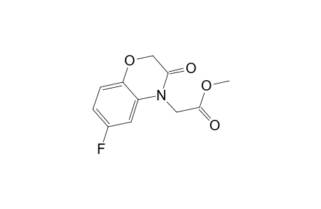 2H-1,4-Benzoxazine-4-acetic acid, 6-fluoro-3,4-dihydro-3-oxo-, methyl ester