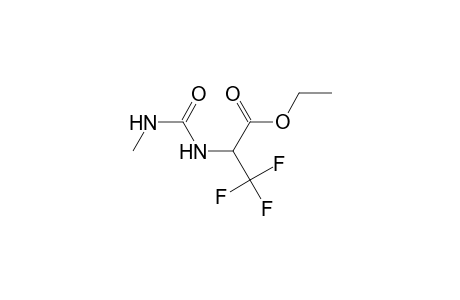 alanine, 3,3,3-trifluoro-N-[(methylamino)carbonyl]-, ethyl ester