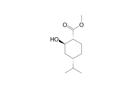 methyl (1R,2R,4S)-2-hydroxy-4-isopropyl-cyclohexanecarboxylate