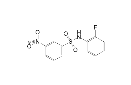 N-(2-Fluoro-phenyl)-3-nitro-benzenesulfonamide