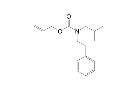 Carbonic acid, monoamide, N-(2-phenylethyl)-N-isobutyl-, allyl ester