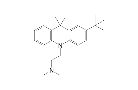 2-(t-Butyl)-9,9-dimethyl-10-[2'-(dimethylamino)ethyl]-acridane