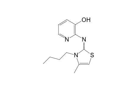 2-[(3-butyl-4-methyl-thiazol-2-ylidene)amino]pyridin-3-ol