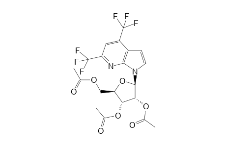 1-(2,3,5-Tri-O-acetyl-.beta.-D-ribofuranosyl)-4,6-bis(trifluoromethyl)-1H-pyrrolo[2,3-b]pyridine
