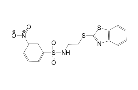 benzenesulfonamide, N-[2-(2-benzothiazolylthio)ethyl]-3-nitro-