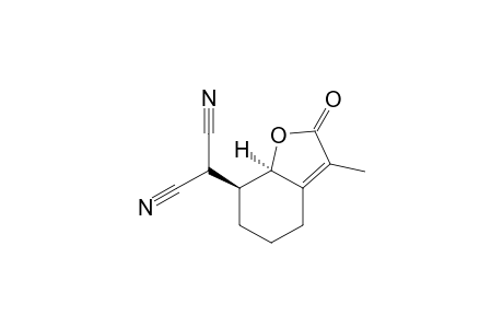 Propanedinitrile, (2,4,5,6,7,7a-hexahydro-3-methyl-2-oxo-7-benzofuranyl)-, trans-