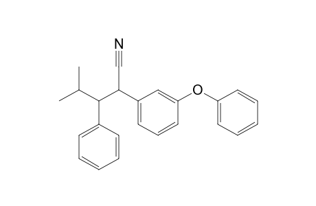 4-Methyl-2-(3-phenoxyphenyl)-3-phenylpentanenitrile