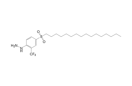 [4-(HEXADECYLSULFONYL)-alpha,alpha,alpha-TRIFLUORO-o-TOLYL]HYDRAZINE