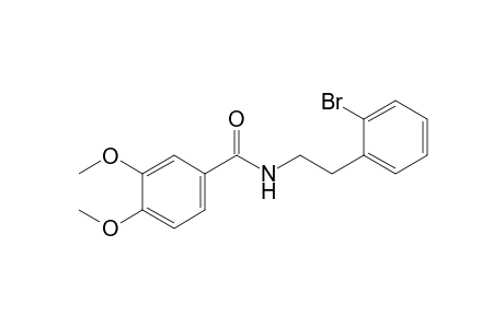 N-[2-(2-Bromophenyl)ethyl]-3,4-dimethoxybenzamide