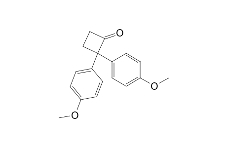2,2-Bis(4-methoxyphenyl)cyclobutanone