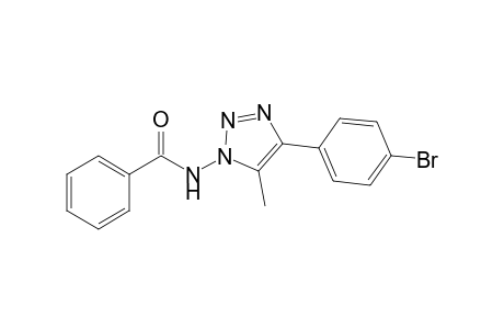 N-[4-(4-bromophenyl)-5-methyl-1,2,3-triazol-1-yl]benzamide